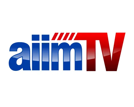 AIIM TV logo designed by Pixelgeometry