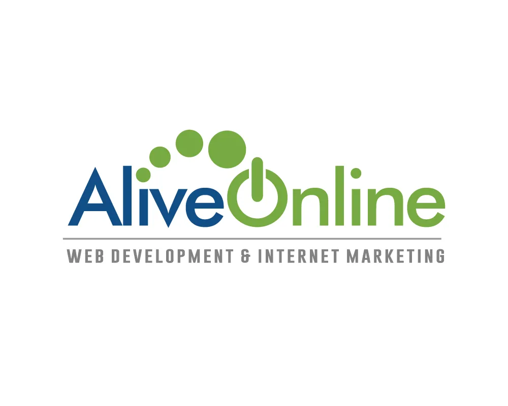 Alive Online logo designed by Pixelgeometry