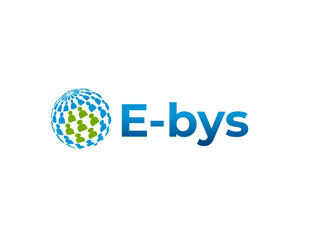 E-bys logo designed by Pixelgeometry