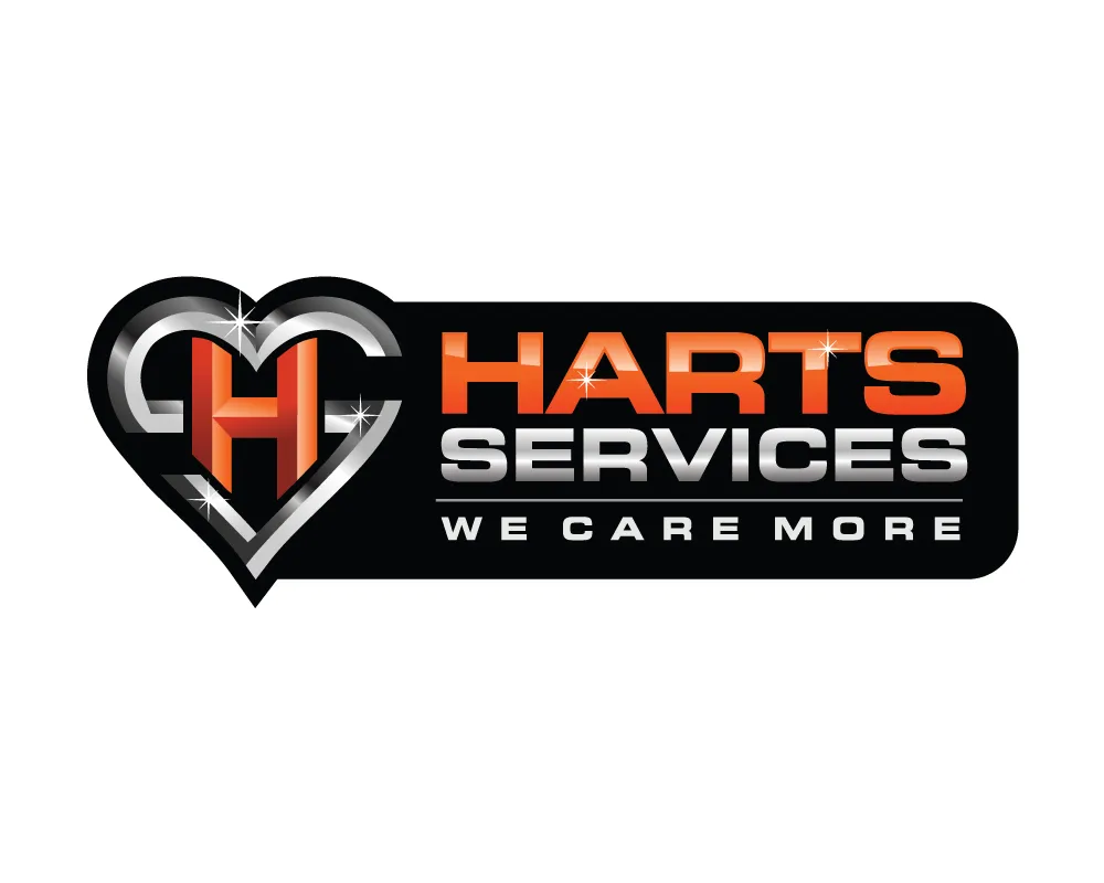 Harts Services logo designed by Pixelgeometry