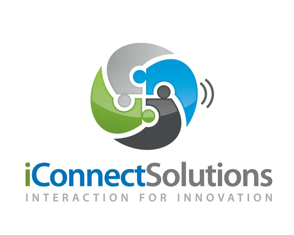 iConnectSolutions logo designed by Pixelgeometry