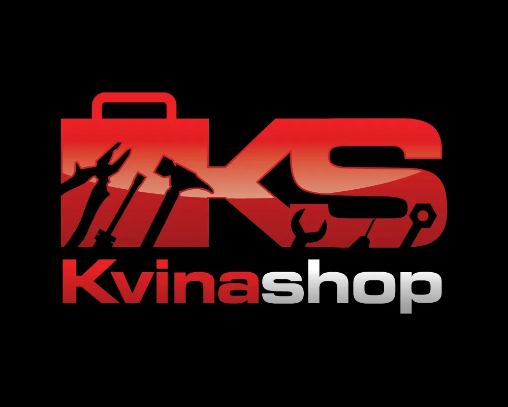 Kvinashop logo designed by Pixelgeometry