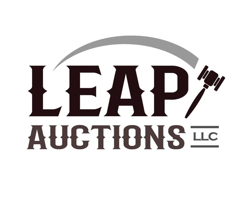 LEAP Auctions LLC logo designed by Pixelgeometry