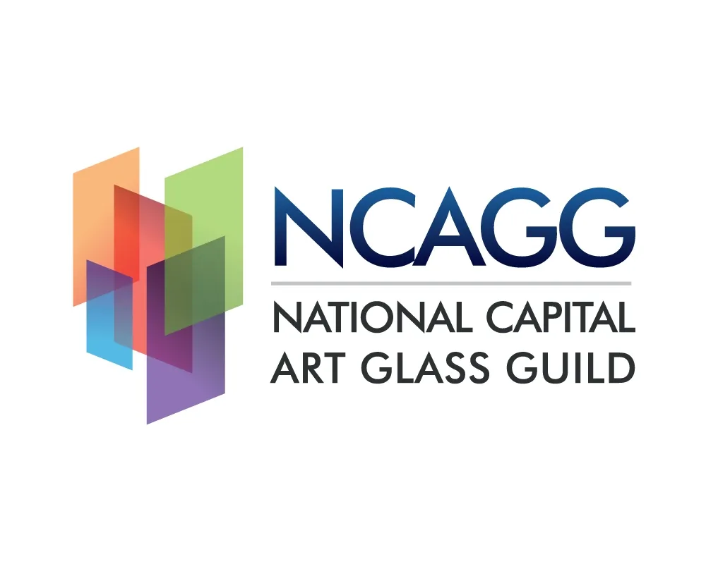 National Capital Art Glass Guild (NCAGG) logo designed by Pixelgeometry