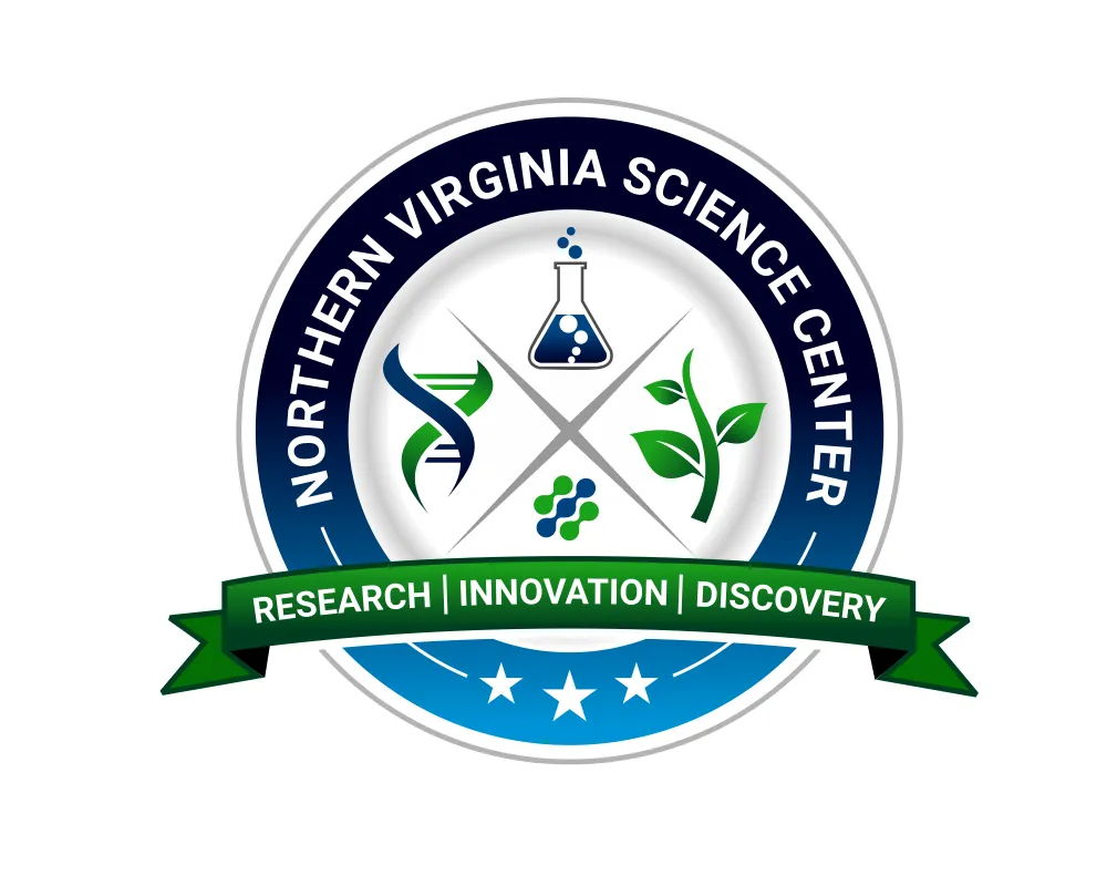 Northern Virginia Science Center logo designed by Pixelgeometry