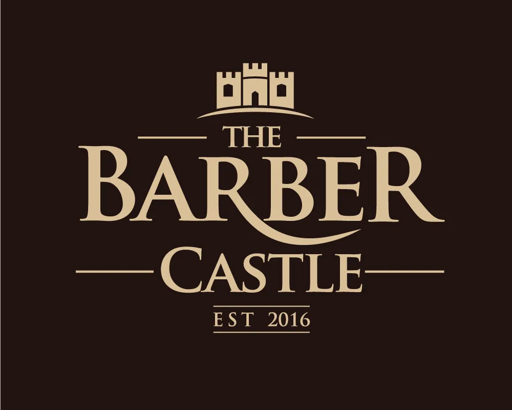 The Barber Castle logo designed by Pixelgeometry